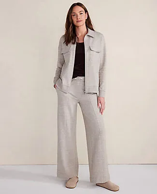 Ann Taylor Haven Well Within Fleece Collared Jacket sold by Ann Taylor product image thumbnail 3