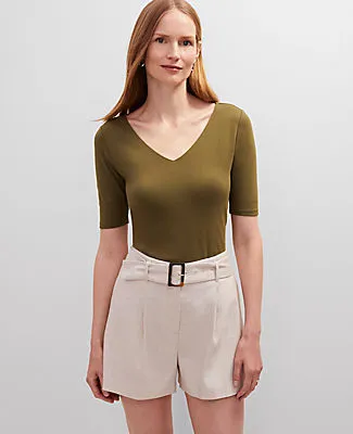Ann Taylor Essential V-Neck Top sold by Ann Taylor