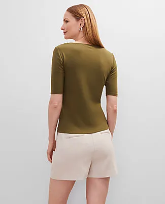 Ann Taylor Essential V-Neck Top sold by Ann Taylor product image thumbnail 2