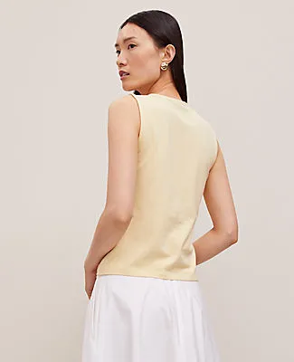 Ann Taylor Crew Neck Shell Top sold by Ann Taylor product image thumbnail 2