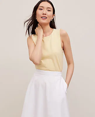 Ann Taylor Crew Neck Shell Top sold by Ann Taylor product image thumbnail 3