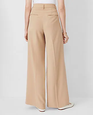 Ann Taylor The Petite Pleated Wide-Leg Pant sold by Ann Taylor product image thumbnail 4