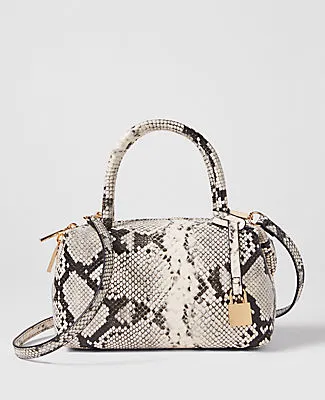 Ann Taylor Snake Print Mini Crossbody Bag sold by Ann Taylor