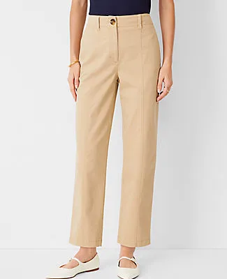 Ann Taylor Petite Seamed Straight Ankle Pant sold by Ann Taylor product image thumbnail 2