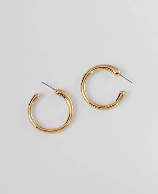 Ann Taylor Thin Hoop Earrings sold by Ann Taylor