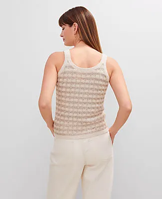 Ann Taylor Metallic Tweed Tank sold by Ann Taylor product image thumbnail 2
