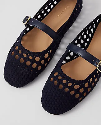 Ann Taylor Woven Mary Jane Ballet Flats sold by Ann Taylor product image thumbnail 2