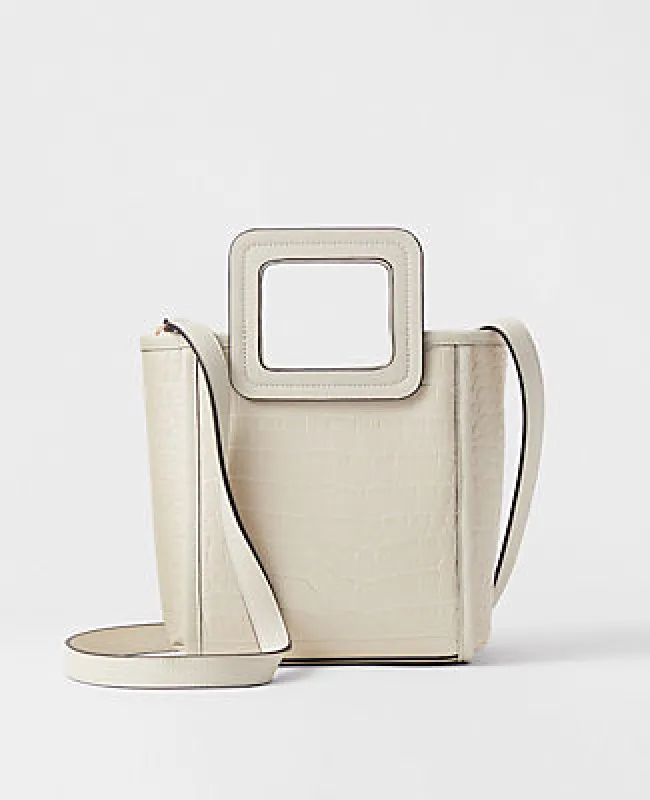 Ann Taylor Embossed Handle Crossbody Bag sold by Ann Taylor