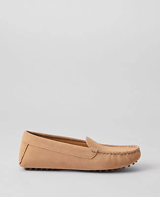 Ann Taylor Weekend Collection Suede Driving Moccasins sold by Ann Taylor