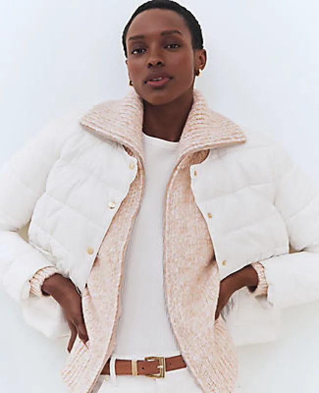 Ann Taylor Petite Weekend Collection Puffer Jacket sold by Ann Taylor