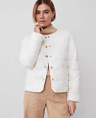 Ann Taylor Petite Weekend Collection Puffer Jacket sold by Ann Taylor product image thumbnail 2