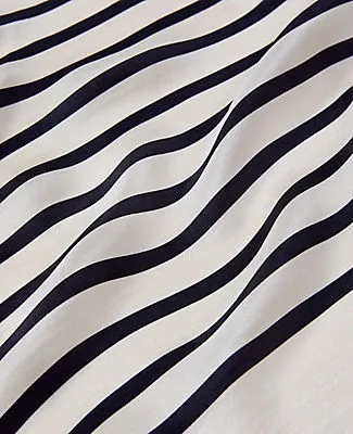 Ann Taylor Striped Triangle Silk Scarf sold by Ann Taylor product image thumbnail 2