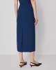 Ann Taylor Petite Crepe Column Midi Skirt sold by Ann Taylor
