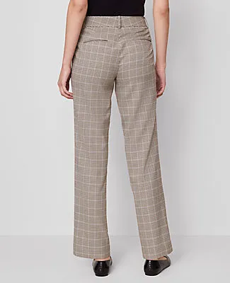 Ann Taylor The Petite Straight Pant in Plaid — Curvy Fit sold by Ann Taylor product image thumbnail 2