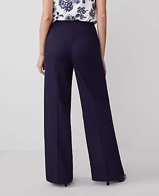 Ann Taylor The Button Trim Sailor Wide-Leg Pant — Curvy Fit sold by Ann Taylor product image thumbnail 2