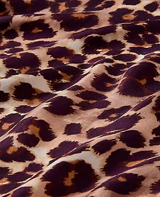 Ann Taylor Animal Print Triangle Silk Scarf sold by Ann Taylor product image thumbnail 2