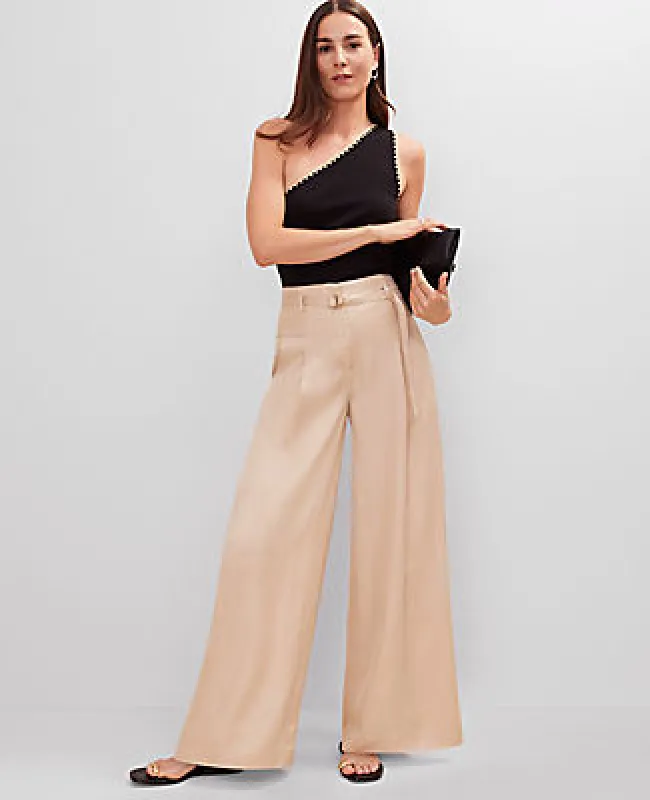 Ann Taylor The Statement Wide-Leg Pant sold by Ann Taylor