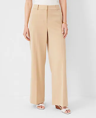 Ann Taylor The Wide-Leg Pant - Curvy Fit sold by Ann Taylor