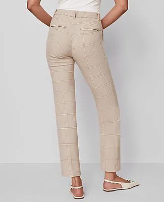 Ann Taylor The Tall Eva Ankle Pant in Plaid sold by Ann Taylor product image thumbnail 3