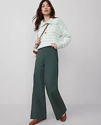 Ann Taylor Weekend Collection Wide-Leg Sailor Pant sold by Ann Taylor