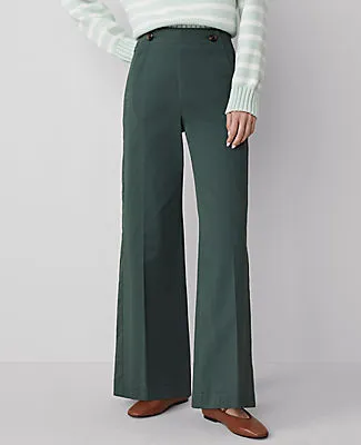 Ann Taylor Weekend Collection Wide-Leg Sailor Pant sold by Ann Taylor product image thumbnail 2