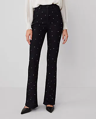Ann Taylor The Embellished Flare Jean sold by Ann Taylor product image thumbnail 2