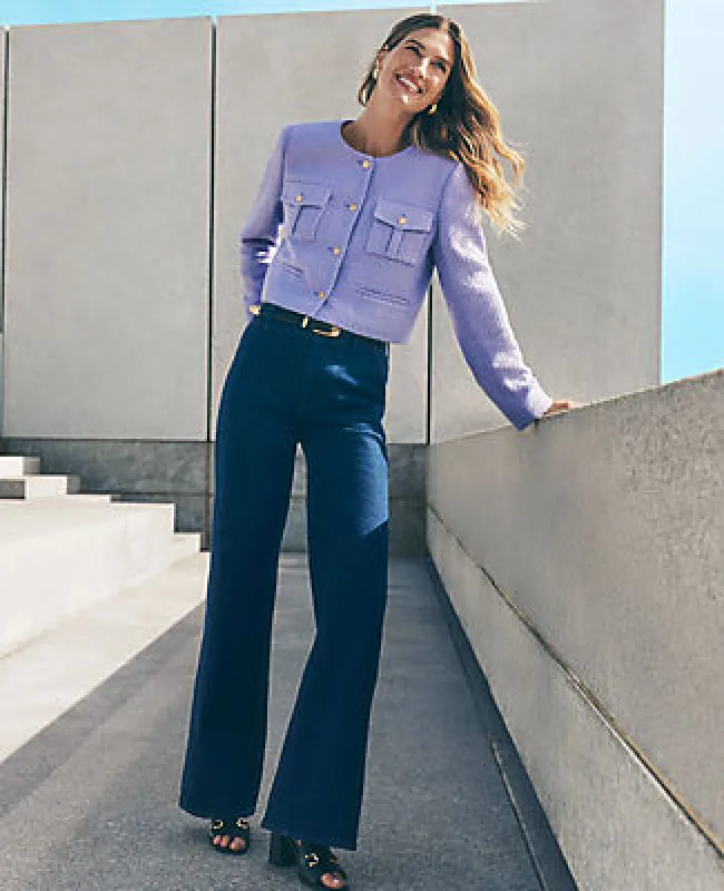 Ann Taylor The Denim Trouser sold by Ann Taylor