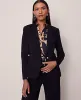 Ann Taylor The Petite One-Button Blazer in Ponte sold by Ann Taylor