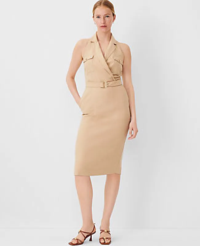 Ann Taylor Collared Sleeveless Sheath Dress sold by Ann Taylor