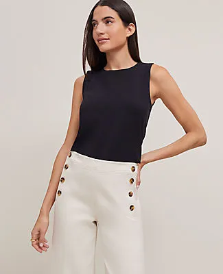 Ann Taylor Crew Neck Shell Top sold by Ann Taylor product image thumbnail 3