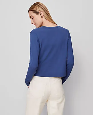 Ann Taylor Cropped Open Cardigan sold by Ann Taylor product image thumbnail 2
