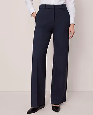 Ann Taylor The Petite Wide-Leg Pant in Ponte sold by Ann Taylor product image thumbnail 2