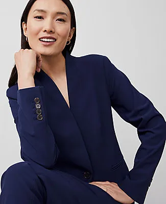 Ann Taylor The Cutaway Blazer in Bi-Stretch sold by Ann Taylor product image thumbnail 3