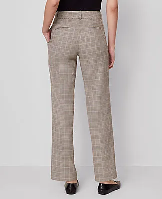 Ann Taylor The Petite Straight Pant in Plaid sold by Ann Taylor product image thumbnail 3