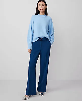 Ann Taylor Petite Belted Boot Pant sold by Ann Taylor