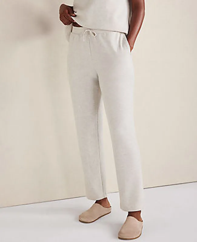 Ann Taylor Haven Well Within Cotton Blend Ottoman Rib Pants sold by Ann Taylor