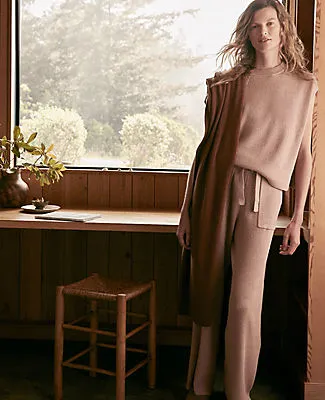 Ann Taylor Haven Well Within Organic Cotton Cashmere Wide Leg Pants sold by Ann Taylor product image thumbnail 2