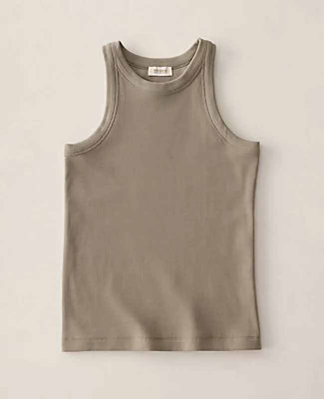 Ann Taylor Haven Well Within Essential Organic Cotton Racerback Tank sold by Ann Taylor