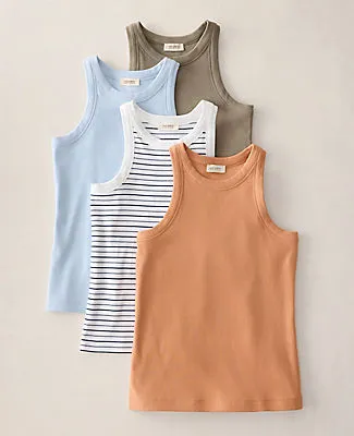 Ann Taylor Haven Well Within Essential Organic Cotton Racerback Tank sold by Ann Taylor product image thumbnail 2