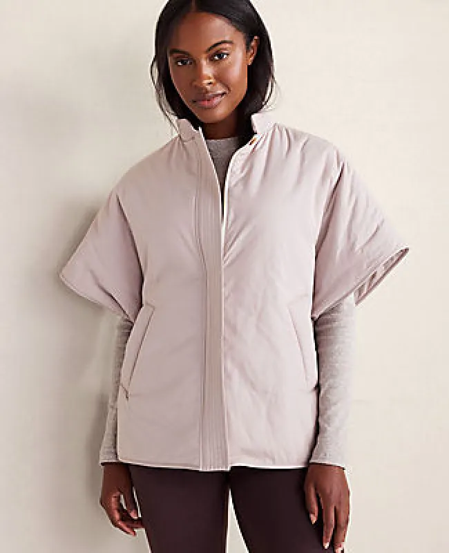 Ann Taylor Haven Well Within Puffer Drop Shoulder Vest sold by Ann Taylor