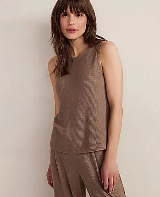 Ann Taylor Haven Well Within Brushed Rib Knit Tank sold by Ann Taylor