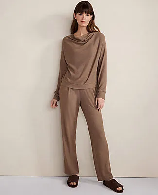 Ann Taylor Haven Well Within Brushed Rib Knit Drape Neck Top sold by Ann Taylor product image thumbnail 2