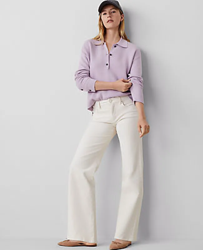 Ann Taylor Wide-Leg Jean sold by Ann Taylor