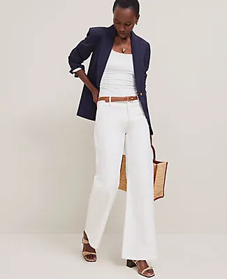 Ann Taylor The Petite Refined Wide-Leg Jean sold by Ann Taylor product image thumbnail 2