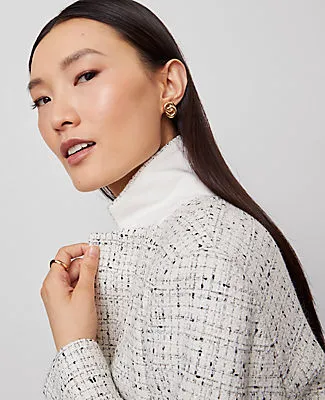 Ann Taylor The Hutton Blazer in Tweed sold by Ann Taylor product image thumbnail 4