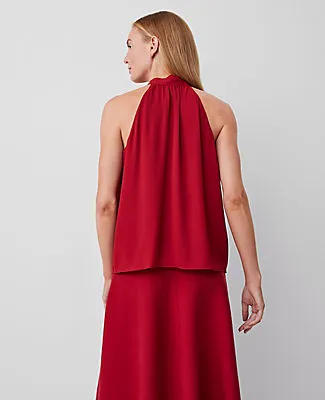 Ann Taylor Tie Neck Halter Top sold by Ann Taylor product image thumbnail 2