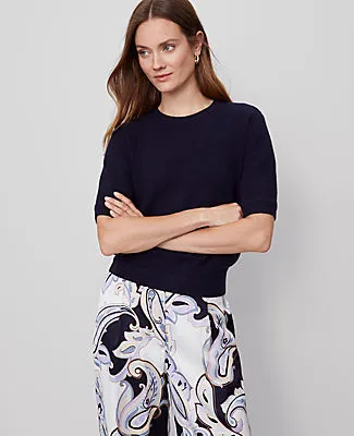 Ann Taylor Stitch Sweater Tee sold by Ann Taylor