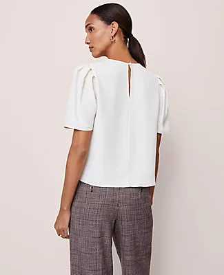 Ann Taylor Puff Sleeve Blouse sold by Ann Taylor product image thumbnail 2
