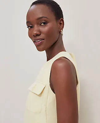 Ann Taylor Button Pocket Shift Dress sold by Ann Taylor product image thumbnail 4