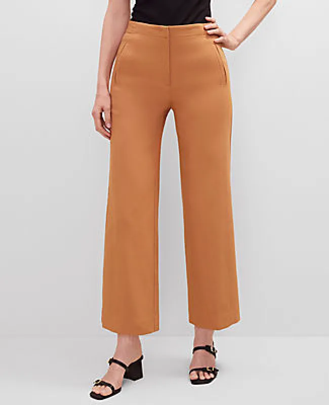 Ann Taylor The Petite Grace Straight Pant — Curvy Fit sold by Ann Taylor